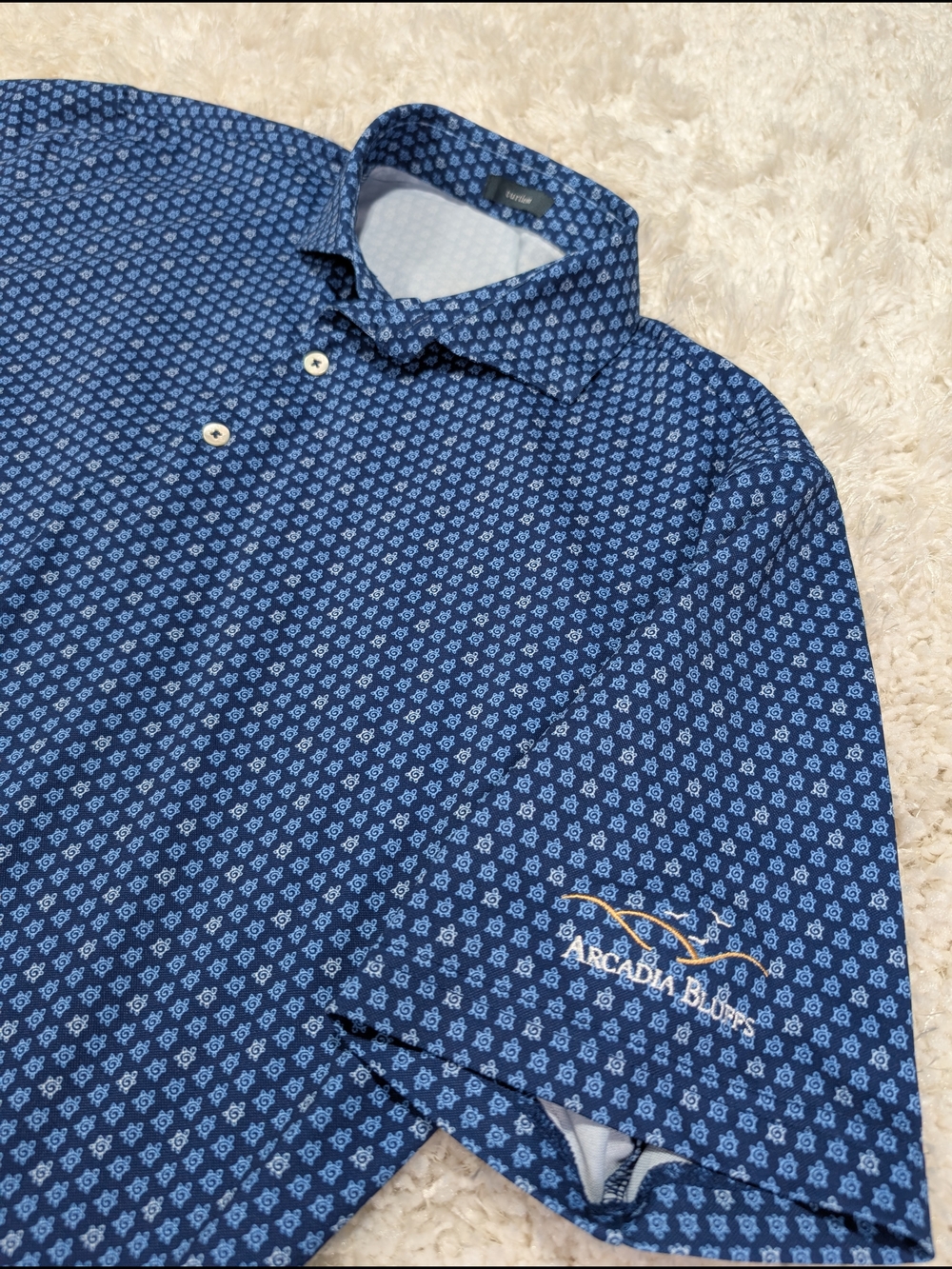 Turtleson Mens Polo 'Arcadia Bluffs'